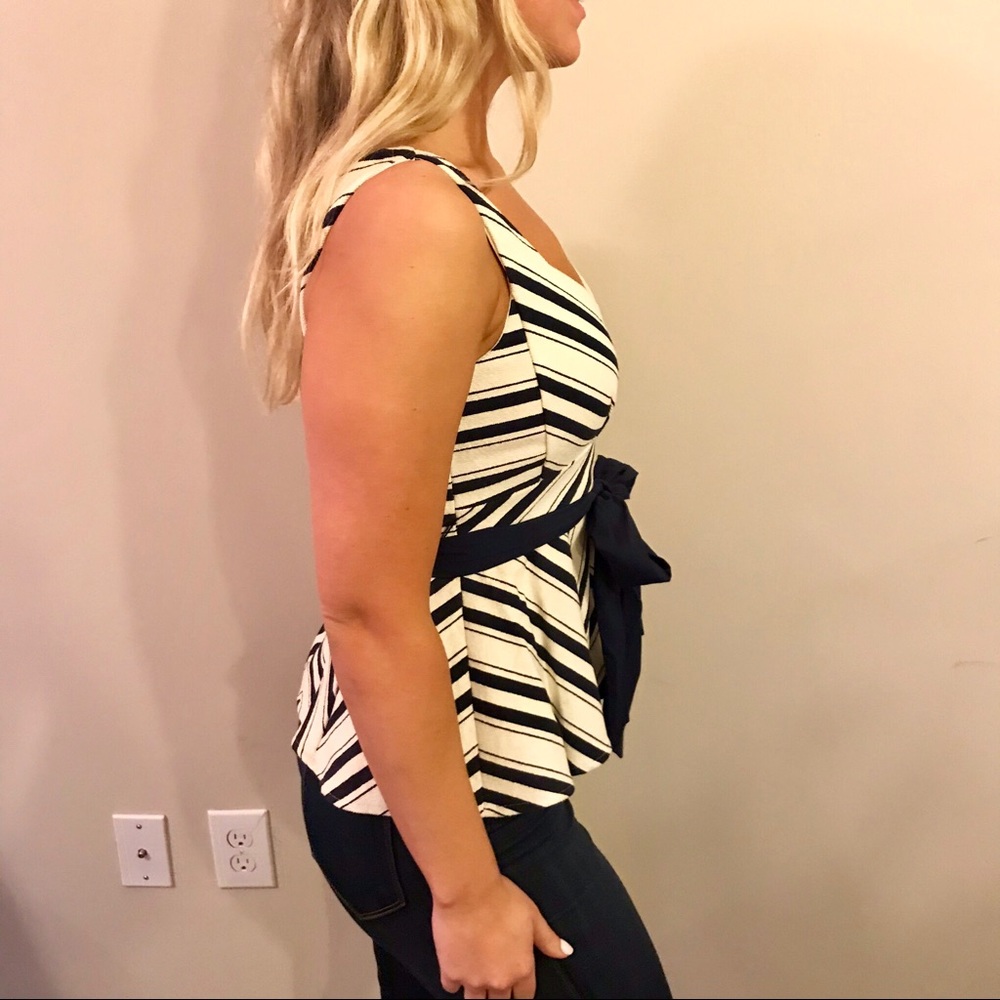 Anthropologie Maeve peplum top - Picture 3 of 5